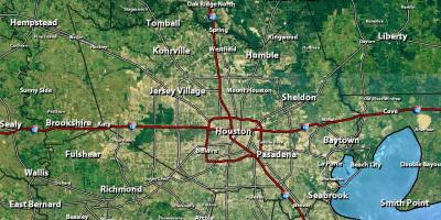 Radar kaart Houston